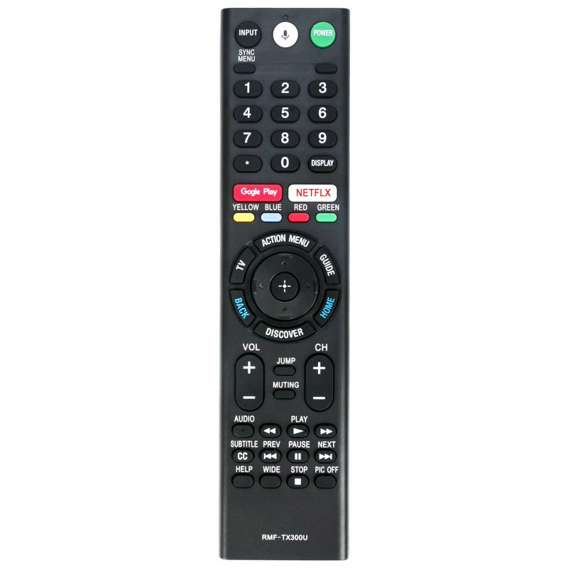 AULCMEET New RMF-TX300U Replacement Voice Remote Control Compatible with Sony Smart TV XBR-43X800E XBR-49X800E XBR-55X800E XBR-65X850E XBR-75X850E XBR-43X800D XBR-65X930D XBR-65X930EXBR-75X850D XBR-75X900E - Image 1